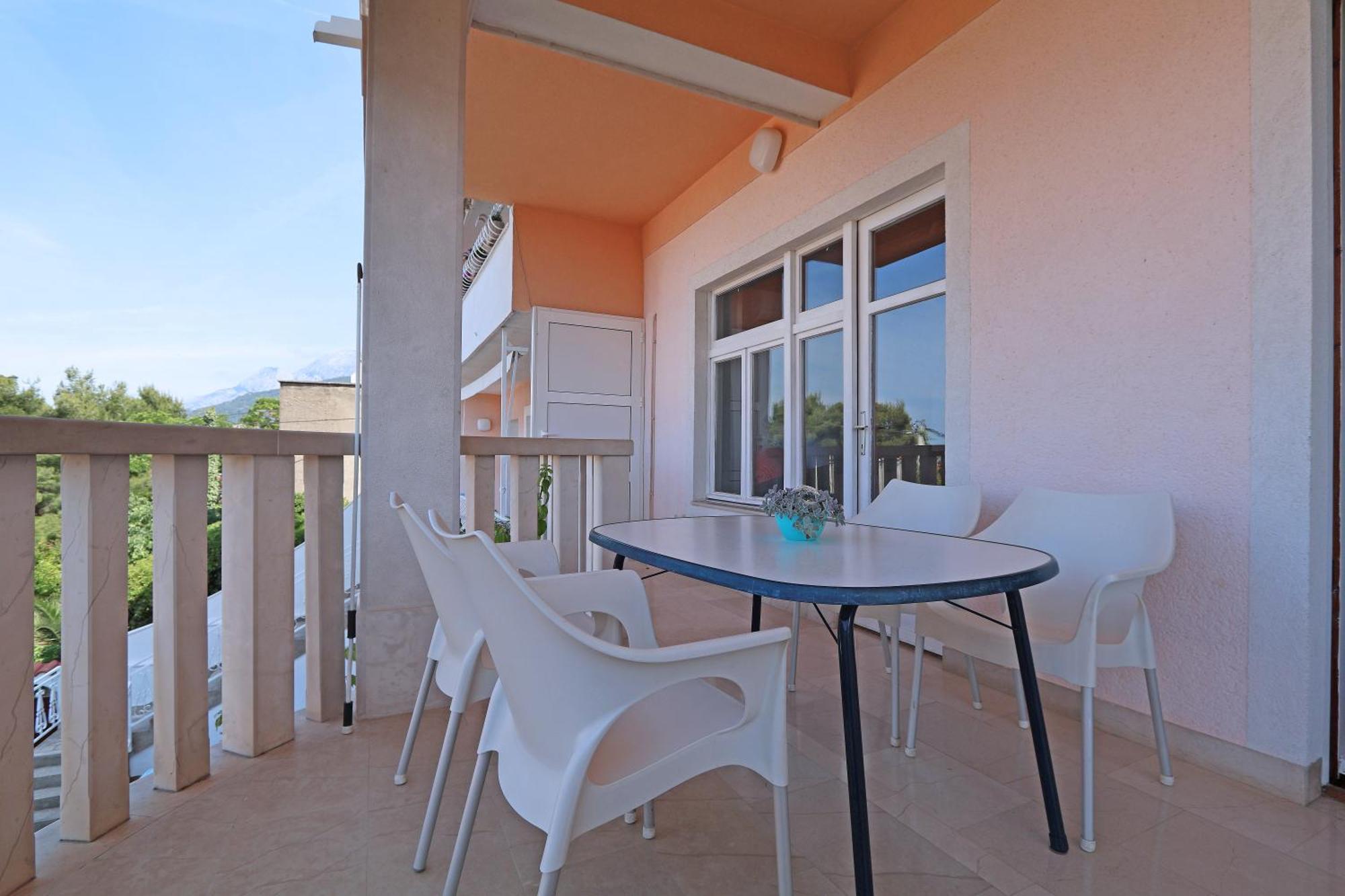 Apartments Villa Flamingo Makarska Esterno foto